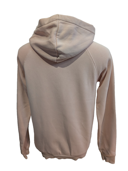 Sweat à Capuche Adidas Saumon - Grand Logo Blanc - Taille XS