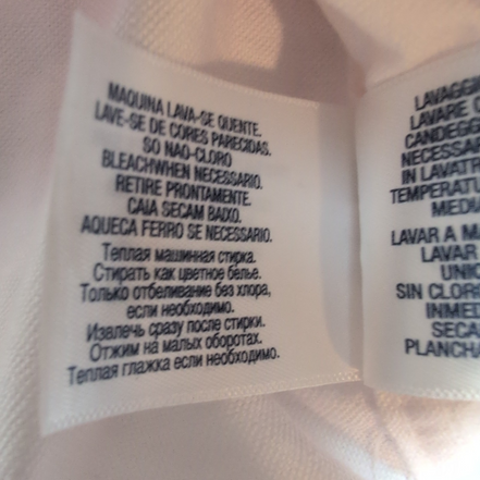 Chemise Ralph Lauren Femme XS / S Rose Pâle Logo Marron 100% Coton