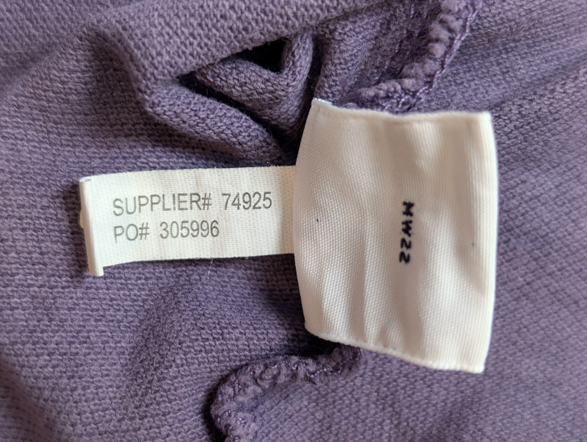 Polo manches courtes Polo Ralph Lauren XL violet logo orange Custom Fit