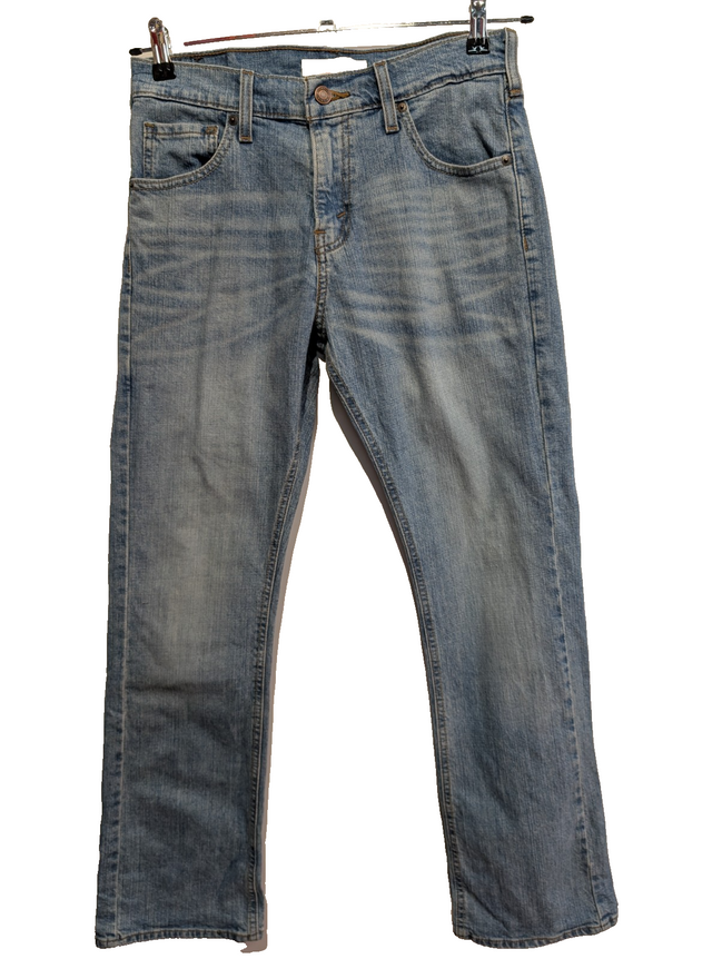 Jean Levi's Signature Bootcut Vintage Homme W29 L30 Bleu Clair Stretch Denim