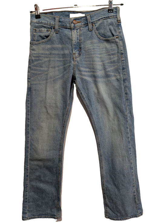Jean Levi's Signature Bootcut Vintage Homme W29 L30 Bleu Clair Stretch Denim