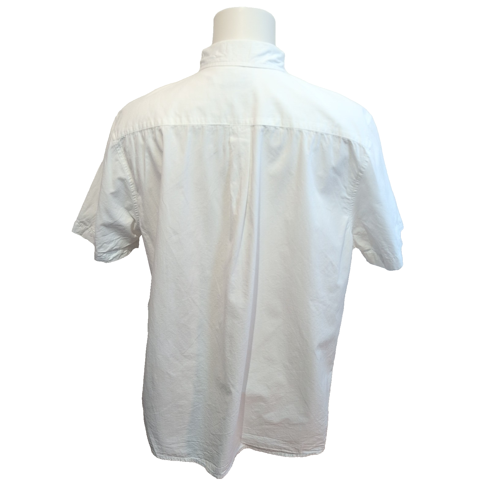 Chemise Harvey Miller Polo Club blanche manches courtes 100% coton XXL