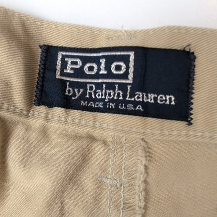 Pantalon chino Polo Ralph Lauren beige made in USA taille W36xL30 FR46 #17cr