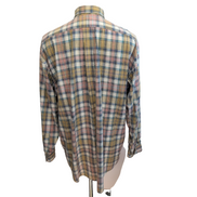 Chemise Ralph Lauren Vintage L Flanelle Carreaux Manches Longues
