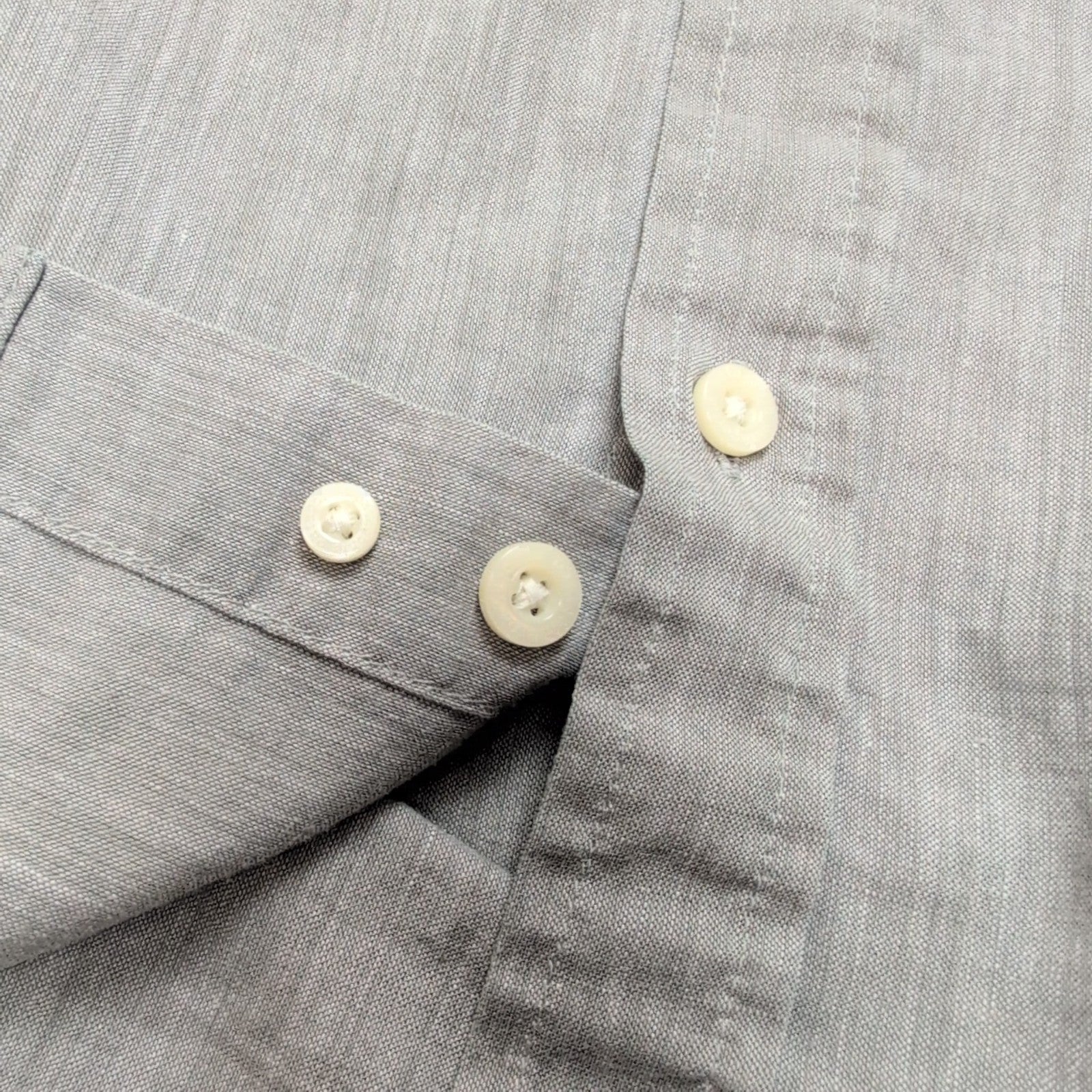 Chemise Patagonia grise manches courtes une poche taille L