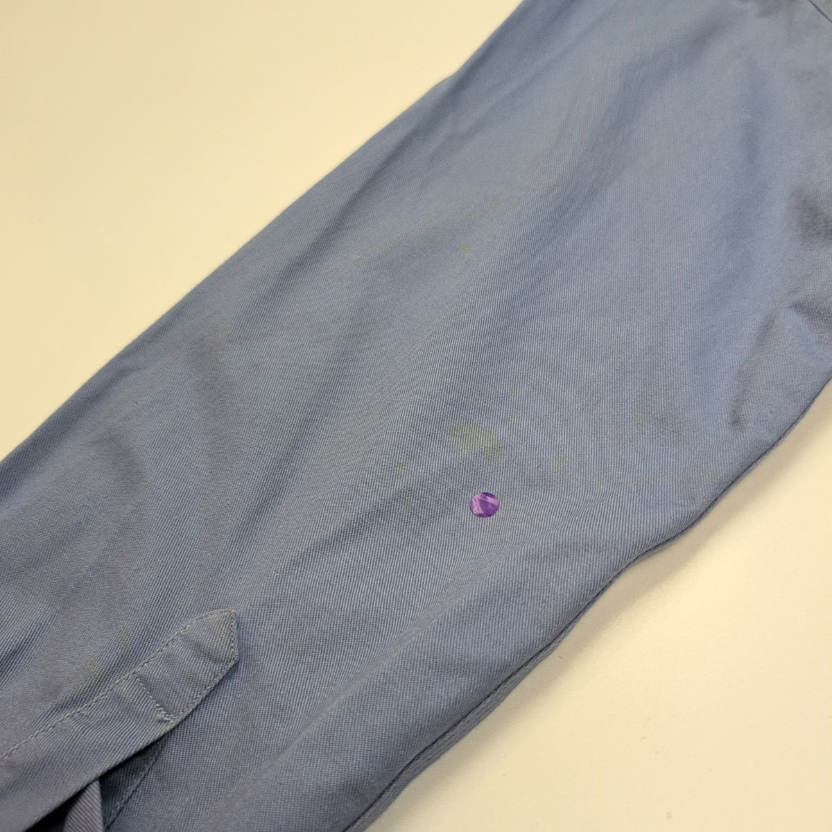 Chemise Carhartt FR 2XL 3XL HRC 2 Bleu Ciel Workwear Coupe-Feu manches longues