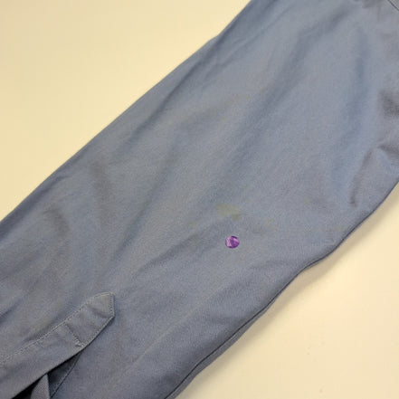 Chemise Carhartt FR 2XL 3XL HRC 2 Bleu Ciel Workwear Coupe-Feu manches longues