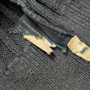 Pull Tommy Hilfiger Femme Bleu Marine Texture Gaufrée & Côtelée - Taille L