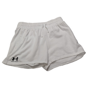 Short de sport Under Armour Coton Confort Blanc - Femme Taille M