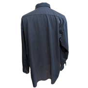 Chemise Dickies 2XL Bleu Marine Workwear Poche Stylo Vintage manches longues