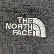The North Face Polaire Col Zippé Noir - Texture Quadrillée - Taille XXL Homme