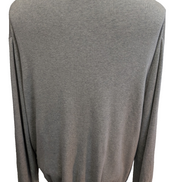 Pull Polo Ralph Lauren Gris Clair Logo Marine Coton Pima - Taille XL - NEUF