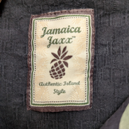 Chemise Hawaïenne Jamaica Jaxx 100% Soie - Noir & Floral - Taille L