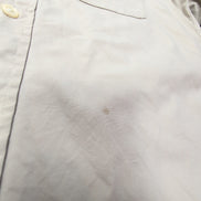 Chemise L.L. Bean beige crème uni taille S #134e