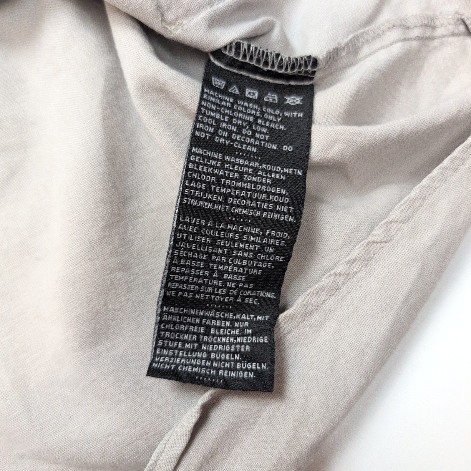 Chemise Harley-Davidson 2XL Sans Manches Gris Brodé Aigle Dos Lin Coton
