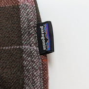 🏔️ Chemise PATAGONIA Flanelle Bio S Carreaux Rouge Marron |295S