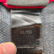 Chemise The North Face modèle technique modal bleu carreaux poche zippée XXL