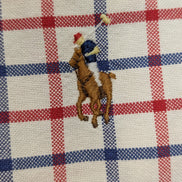 Chemise Ralph Lauren Homme XL Carreau Rouge Bleu Blanc Oxford Classique Boutonné