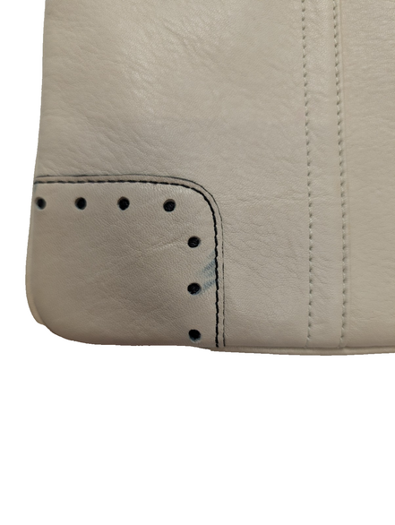 Sac bandoulière Coach cuir blanc cassé crème crossbody