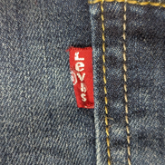 Jean Levi's 518 Femme Bleu Super Low Bootcut Flare W31 L32 Vintage