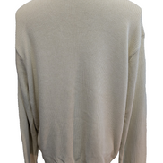 Pull POLO Ralph Lauren - Blanc Cassé - Logo Marine - Taille XL/XXL