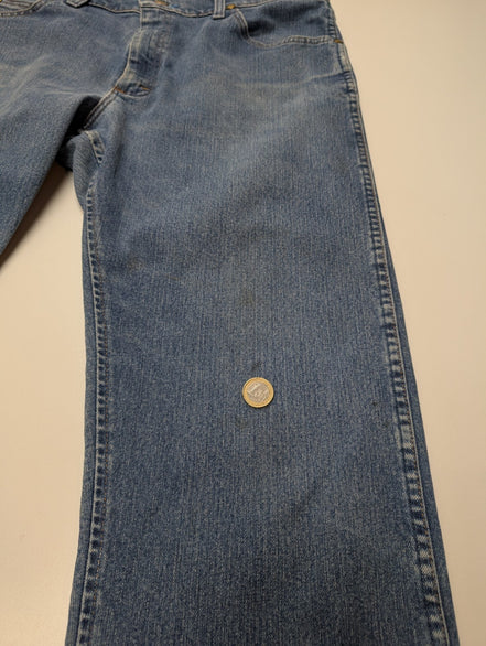 Jean Wrangler A102 Vintage Regular Fit Homme W36 L34 Bleu Denim Classic Straight