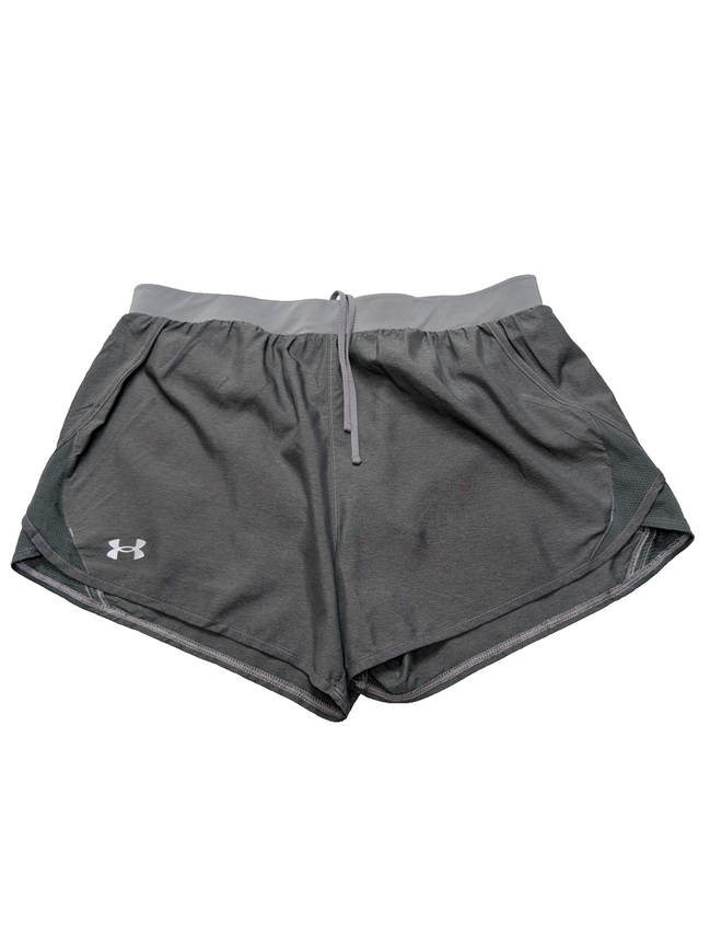 Short Under Armour HeatGear avec Doublure Intégrée - Gris - Femme Taille L