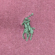 CHEMISE Ralph Lauren homme L Bordeaux uni chaude épaisse logo 🍷