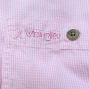 Chemise Wrangler Tough Enough To Wear Pink à Micro-Carreaux - Taille L/XL
