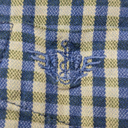 Chemise manches courtes Dockers à carreaux bleu taille XL #190msch