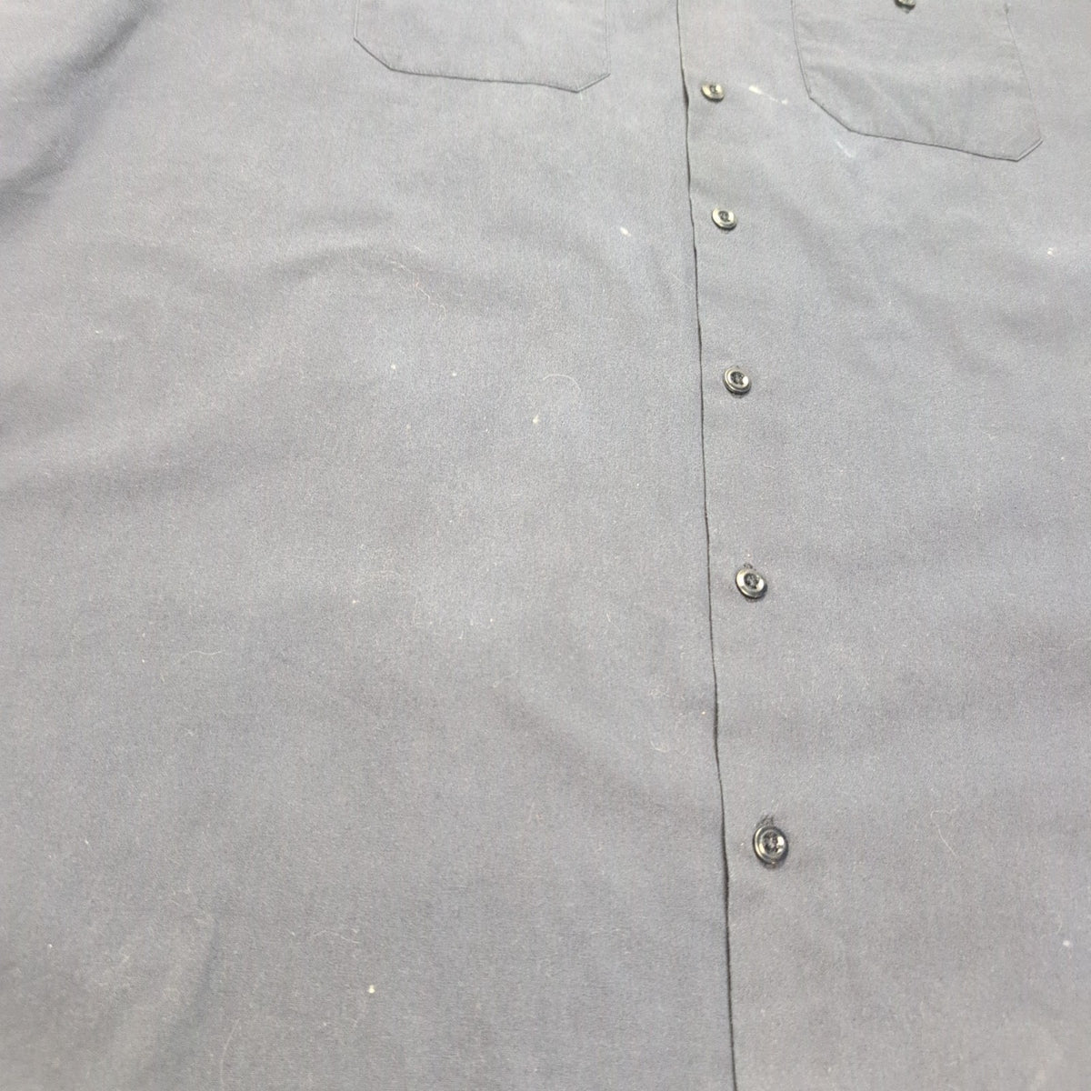 Chemise Dickies 5XL Rare Bleu Marine Workwear Made in Honduras Aérée