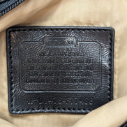 Sac Coach bandoulière en toile jacquard Signature noire