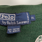 Pull sans manches Polo Ralph Lauren XL Pinehurst 1895 golf vert vintage