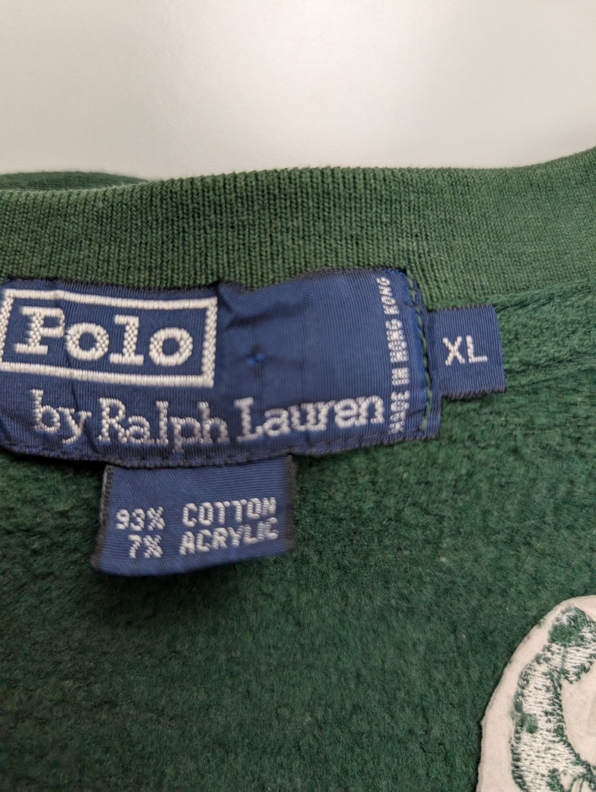 Pull sans manches Polo Ralph Lauren XL Pinehurst 1895 golf vert vintage