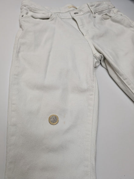 Jean Levi's 711 Skinny Femme Blanc Ultra Stretch Full White W30 L28 T42