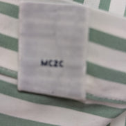 Chemise Ralph Lauren verte à rayures avec poche sans logo taille L #2503