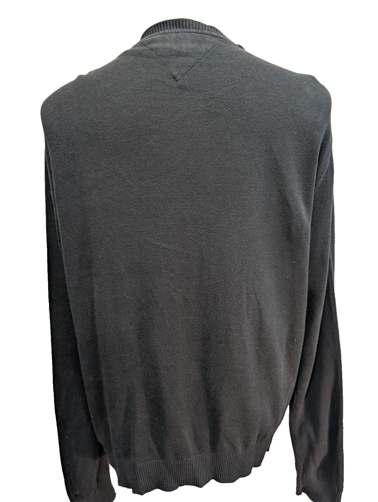 Pull Tommy Hilfiger Col V Noir Profond - Taille XL / 2XL