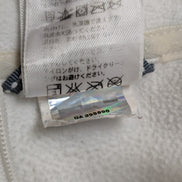 Pull Polaire Femme Blanc The North Face TKA 100 Col Zippé - Taille S