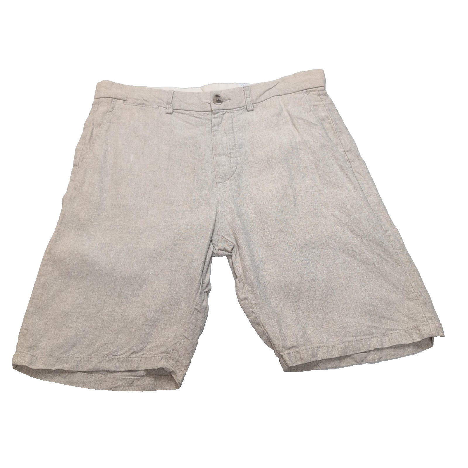 Short chino Old Navy 100% lin crème Slim W33
