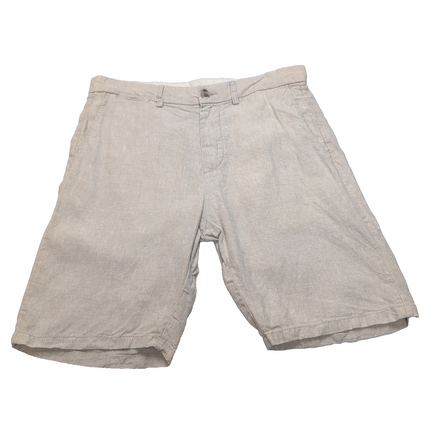 Short chino Old Navy 100% lin crème Slim W33