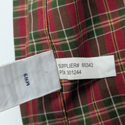 Ralph Lauren Chemise Homme M Rouge Vert Tartan Écossais Manches Longues Classic