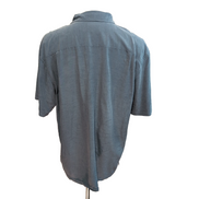 Chemise Hawaïenne Quiksilver Waterman Polynosic Bleu XL