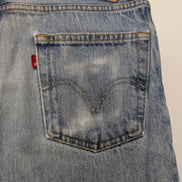 Jean Levi's 550 Relaxed Fit Homme W30 L32 Bleu Clair Vintage Original Denim