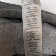 Sweat Patagonia Gris Col Rond Imprimé Bordeaux M