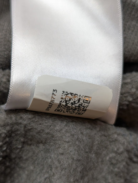 The North Face Sweat à Capuche Gris - Logo Blanc Sérigraphié - Taille M