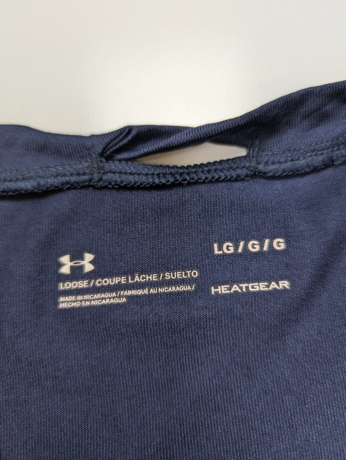 T-shirt Under Armour Baseball Potomac State Champion 2019 Taille L