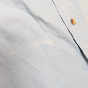 Chemise Wrangler bleu / vert uni 2 poches manches courtes taille XXL homme
