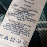 🐻 CHEMISE FLANELLE PERFORMANCE CHAPS L (G) CARREAUX VERT BLEU MARINE LOGO BRODÉ