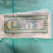 Chemise LEVI'S International Homme M Verte à Papillons Relief Tissu Gaufré