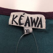 Robe Kéawa XL Verte Bordeaux Manches Longues Brodée Neuve Étiquette